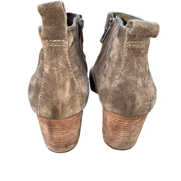 MADEWELL The Brenner Suede Booties Ankle Boot Brown Size 8.5 - Picture 8 of 16